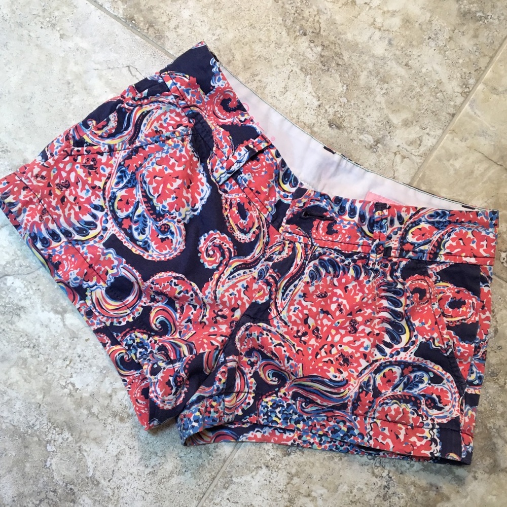 VINTAGE Lilly Pulitzer Shorts Sz 0